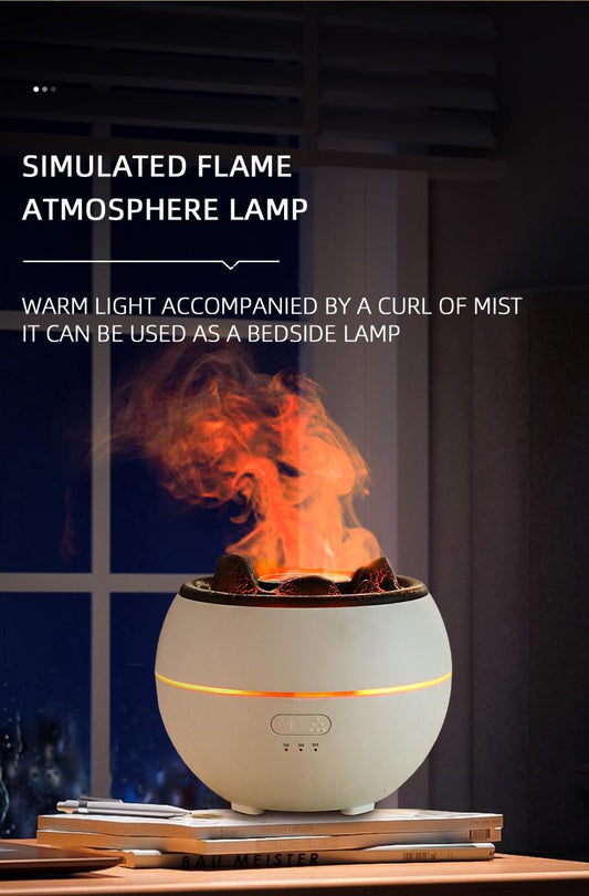 STIMULATED FLAME ATMOSPHERE LAMP