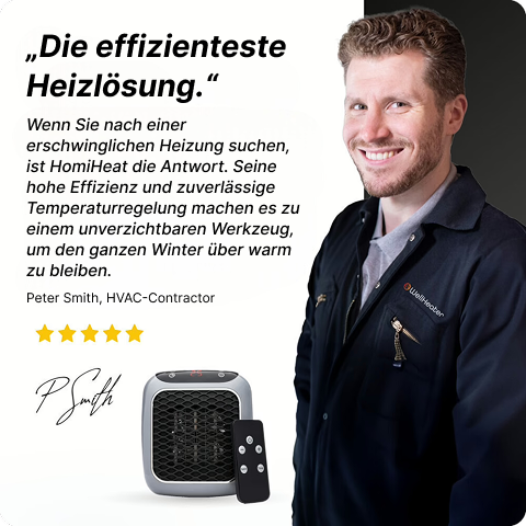Hören Sie auf, beim Heizen mit HomiHeat zu viel auszugeben