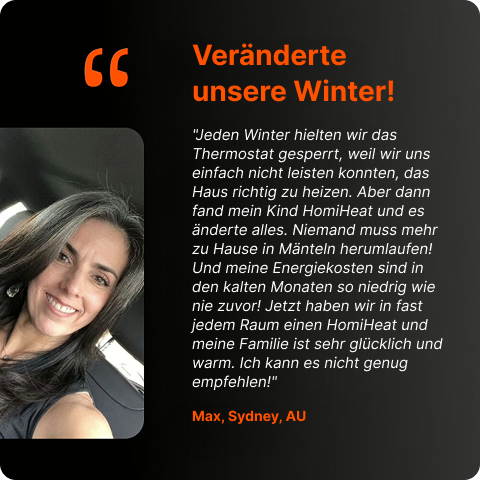 Hören Sie auf, beim Heizen mit HomiHeat zu viel auszugeben